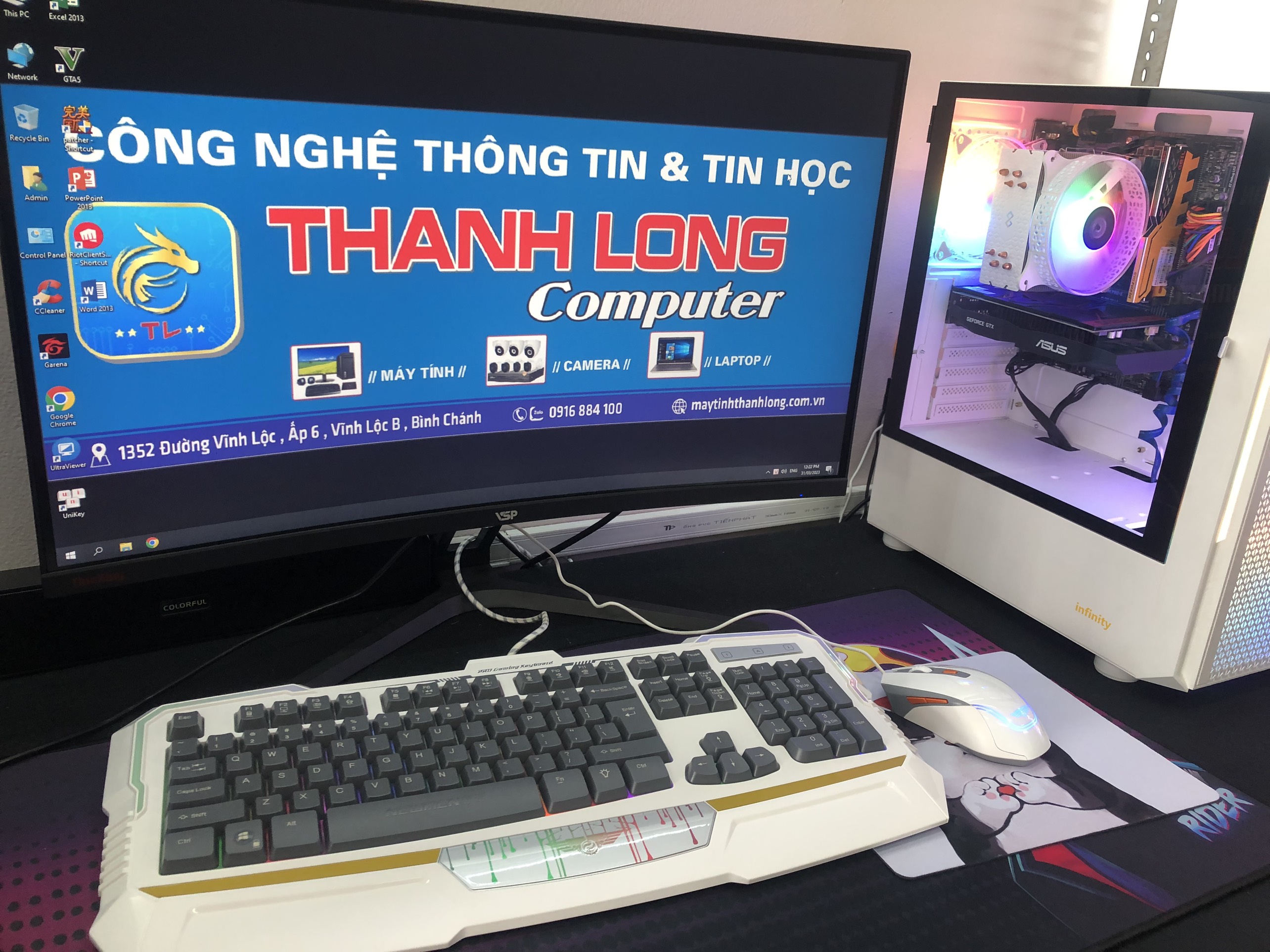 Gaming Keyboard Newmen KB813 ( White Gray )