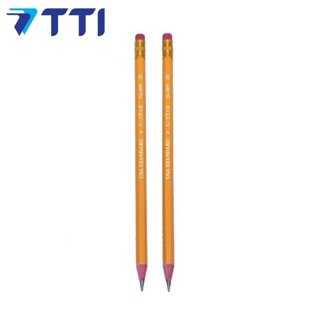 Bút Chì Gỗ 2B Gstar Loại Tốt Có Tẩy