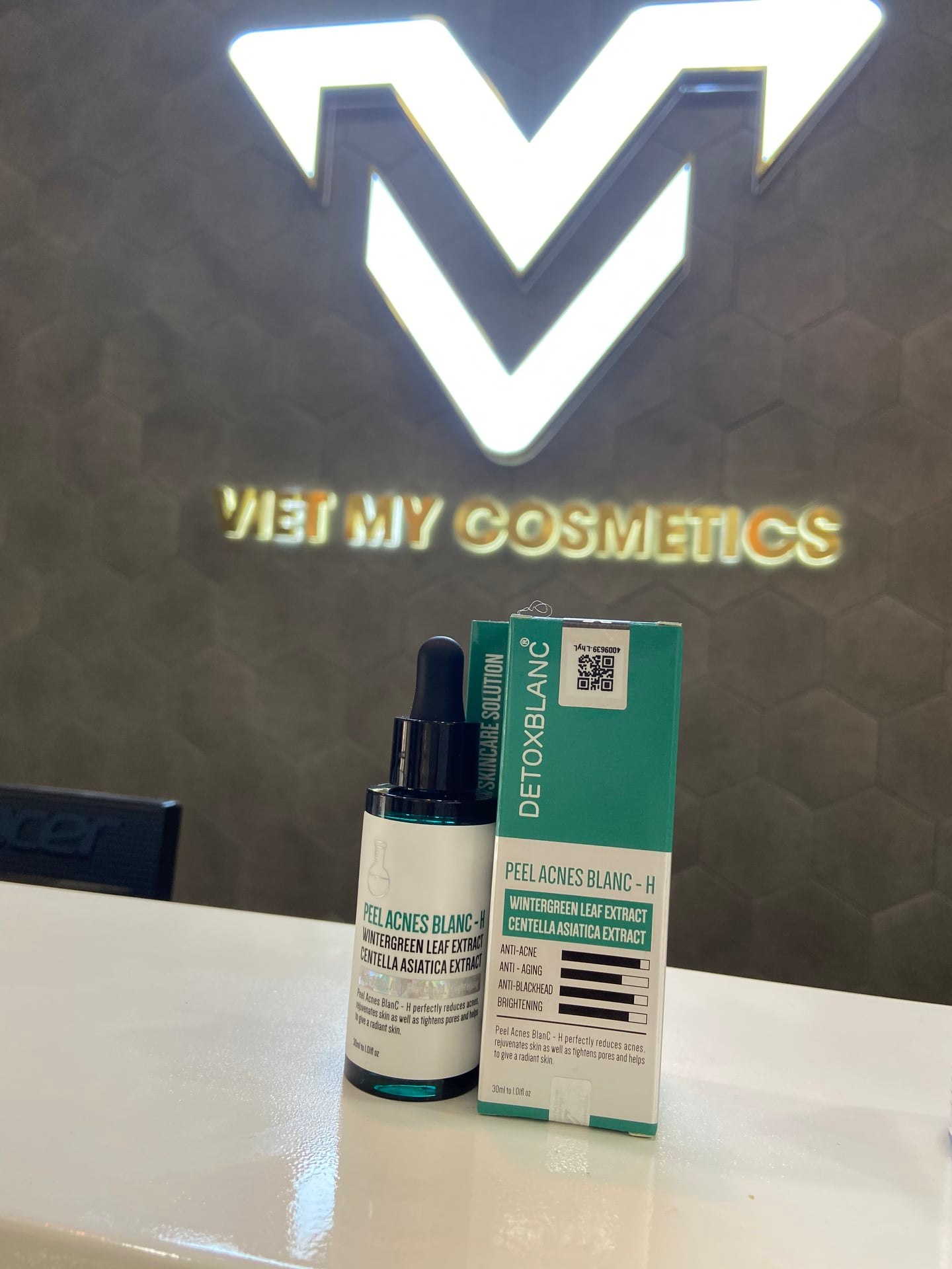 Combo 2 chai Serum Mụn Lộc Đề H 30ml - Peel Acnes Blanc H