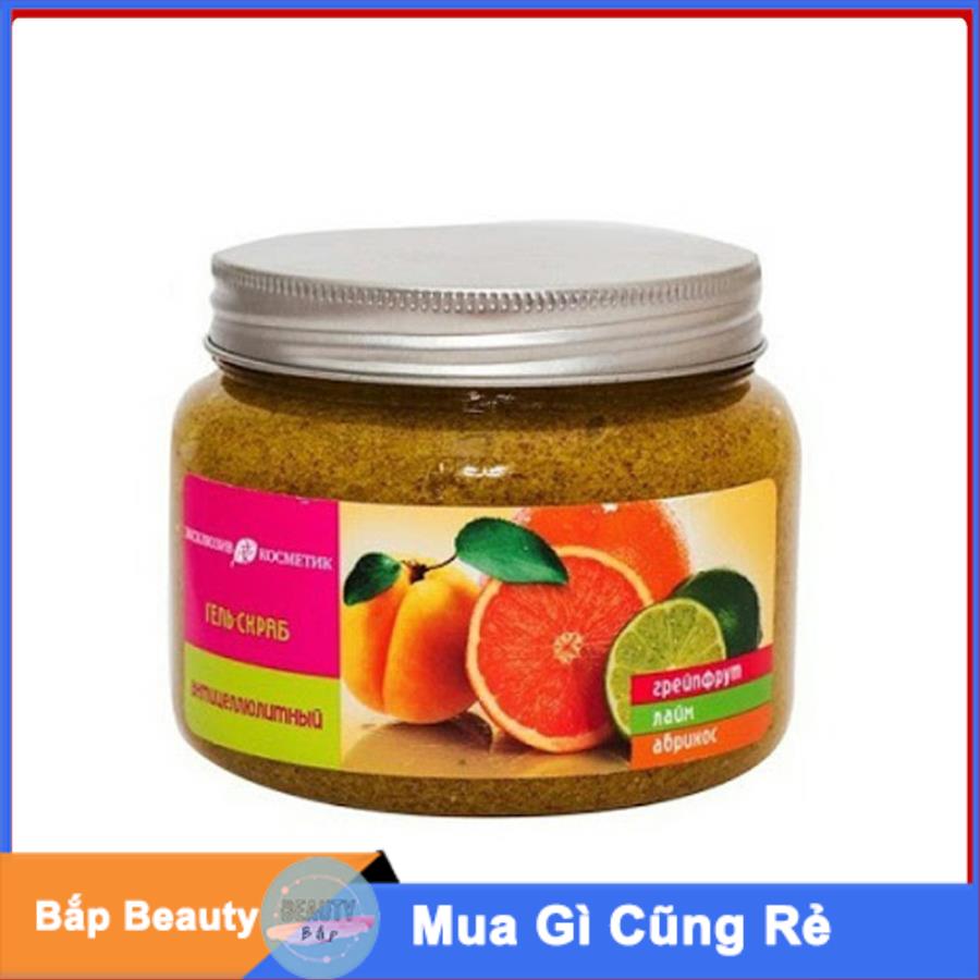 Tẩy tế bào chết body hương chanh đào Gel Scub Grapefruit Lime Apricot mẫu mới