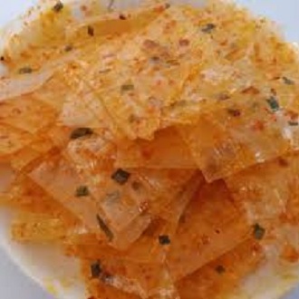 1KG BÁNH TRÁNG VUÔNG TRỘN SATE TÔM HÀNH PHI