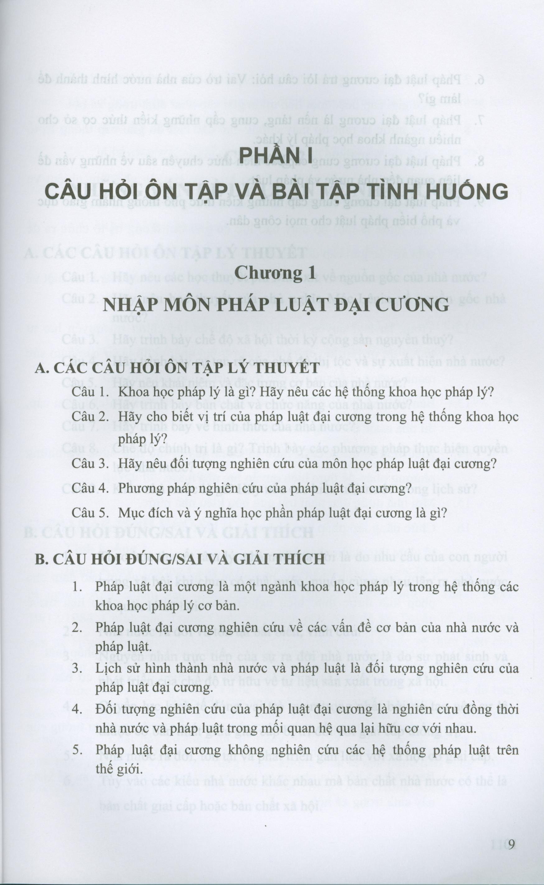 Hướng dẫn học môn pháp luật đại cương