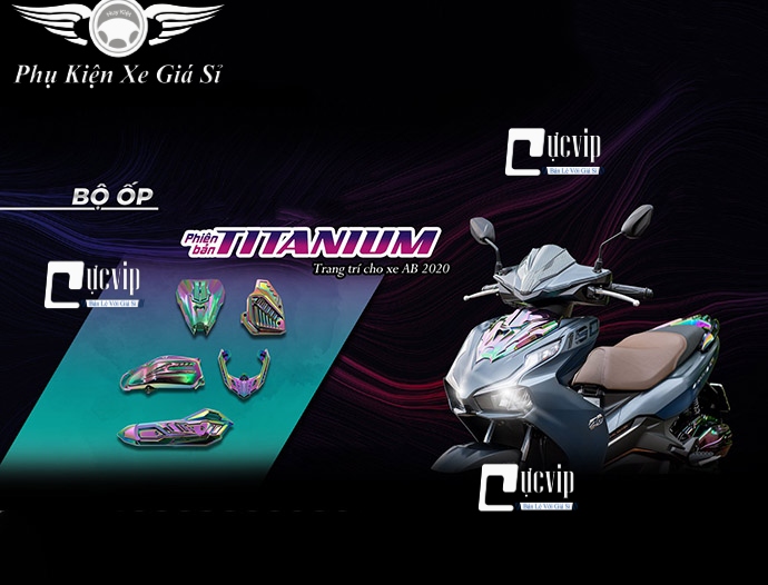 [HCM]Combo 5 Món Bảo Vệ Nano Titan 7 Màu Xe AirBlade 2020 MS3578