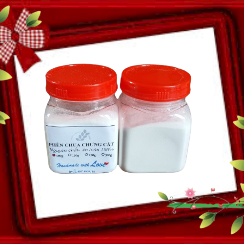 Lọ 100gr Bột phèn chua chưng khô nguyên chất (Phèn phi)