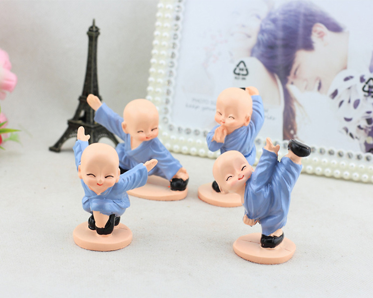 [HCM]Combo 4 chú tiểu đánh võ