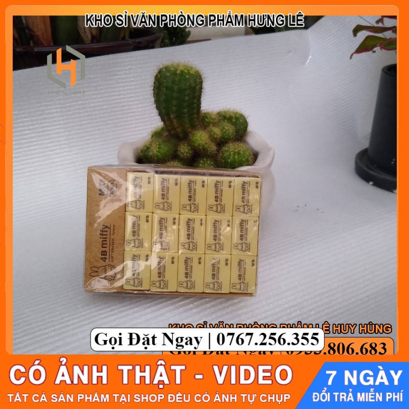 [HCM]Gôm M&G Mify 4B màu vàng FXP96580