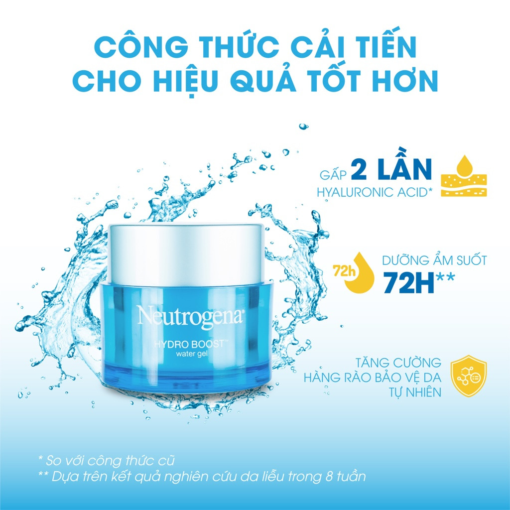 Kem dưỡng ẩm Neutrogena - Dưỡng ẩm cấp nước Neutrogena Hydro Boost Water/Aqua Gel 50g