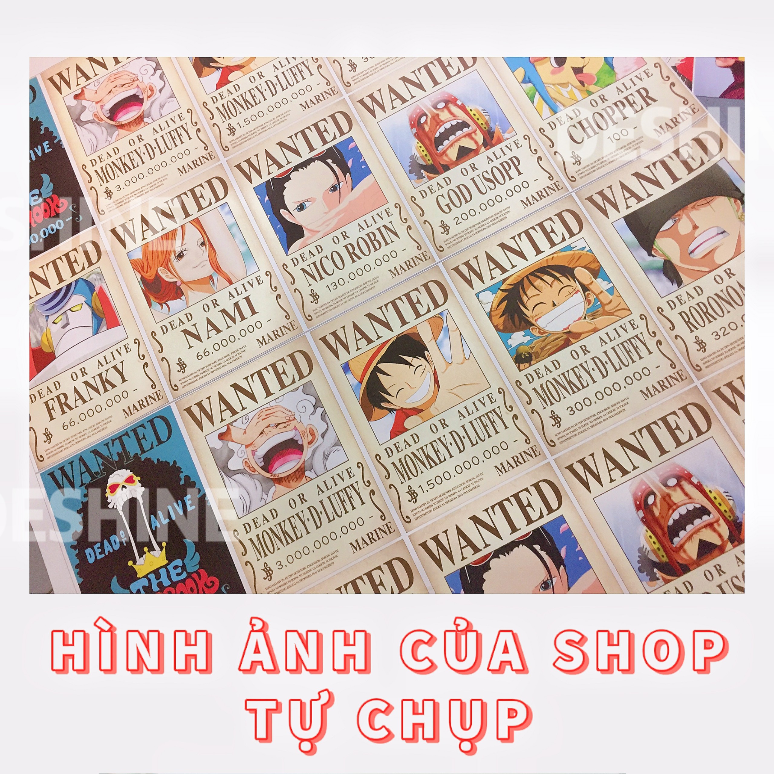 Poster Auth truy nã One Piece Red như hình cực nét [anime]
