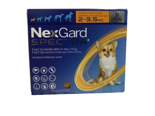[HCM]1 Viên nhai Nexgrad Spectra dành cho cún cưng của bạn (2-35kg)
