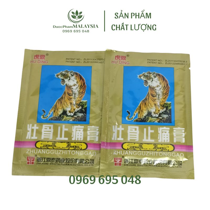 Cao dán cọp 5 chữ – hỗ trợ giảm đau nhức x.ương khớp, đau cơ, đau do bong g.ân