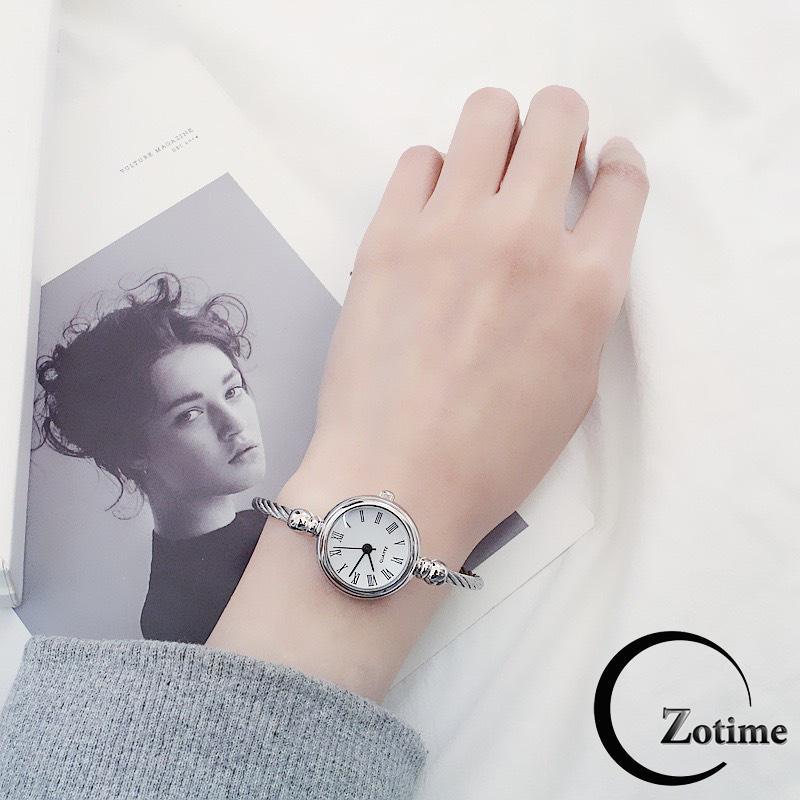 Nơi bán Đồng hồ thời trang nữ Zotime dây thép mặt số và la mã giá rẻ cực đẹp ZO28