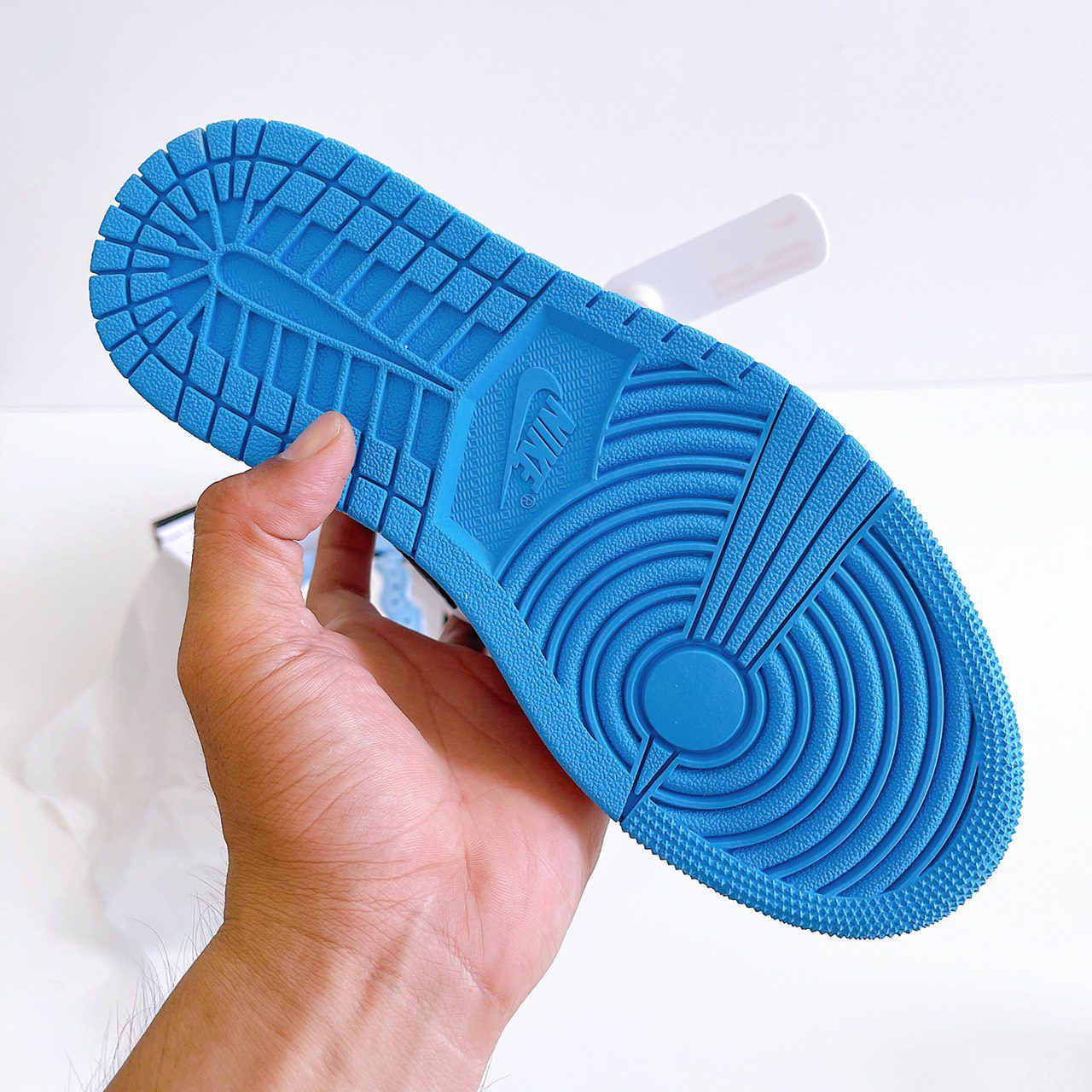 Giày Sneaker Air J0rdan 1 Retro High University Blue  ( JD1 màu xanh SC)