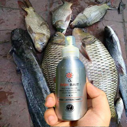 Bình xịt dụ cá Fish Bait, chiết suất từ mồi câu giun quế chất lượng