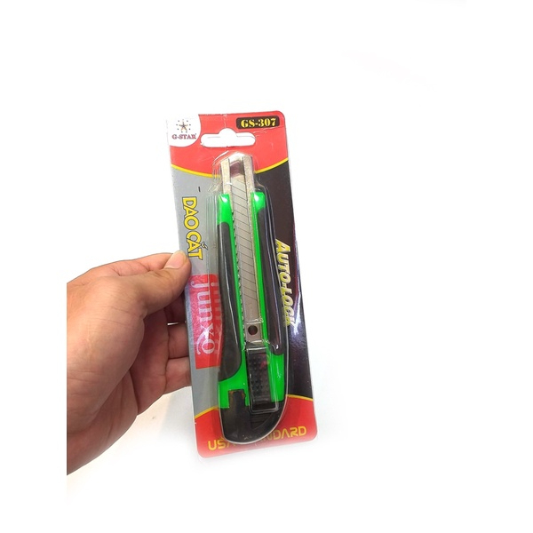 [MUA NHIỀU SIÊU RẺ] [Lẻ 1 cái] Dao rọc giấy G-star 307 (size lớn)