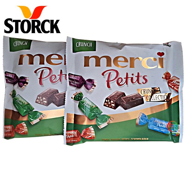 Kẹo sô cô la Merci ( Nhiều vị) gói 125g