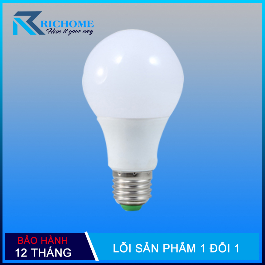 Đèn led bulb trụ 12w ánh sáng trắng