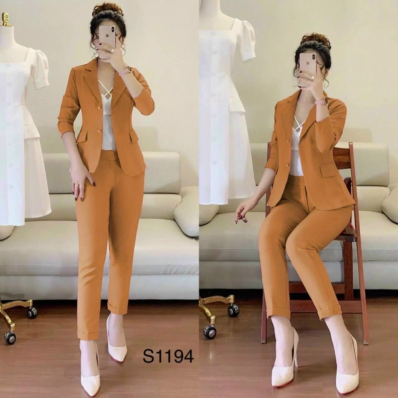 sét vest 3 món sang trọng