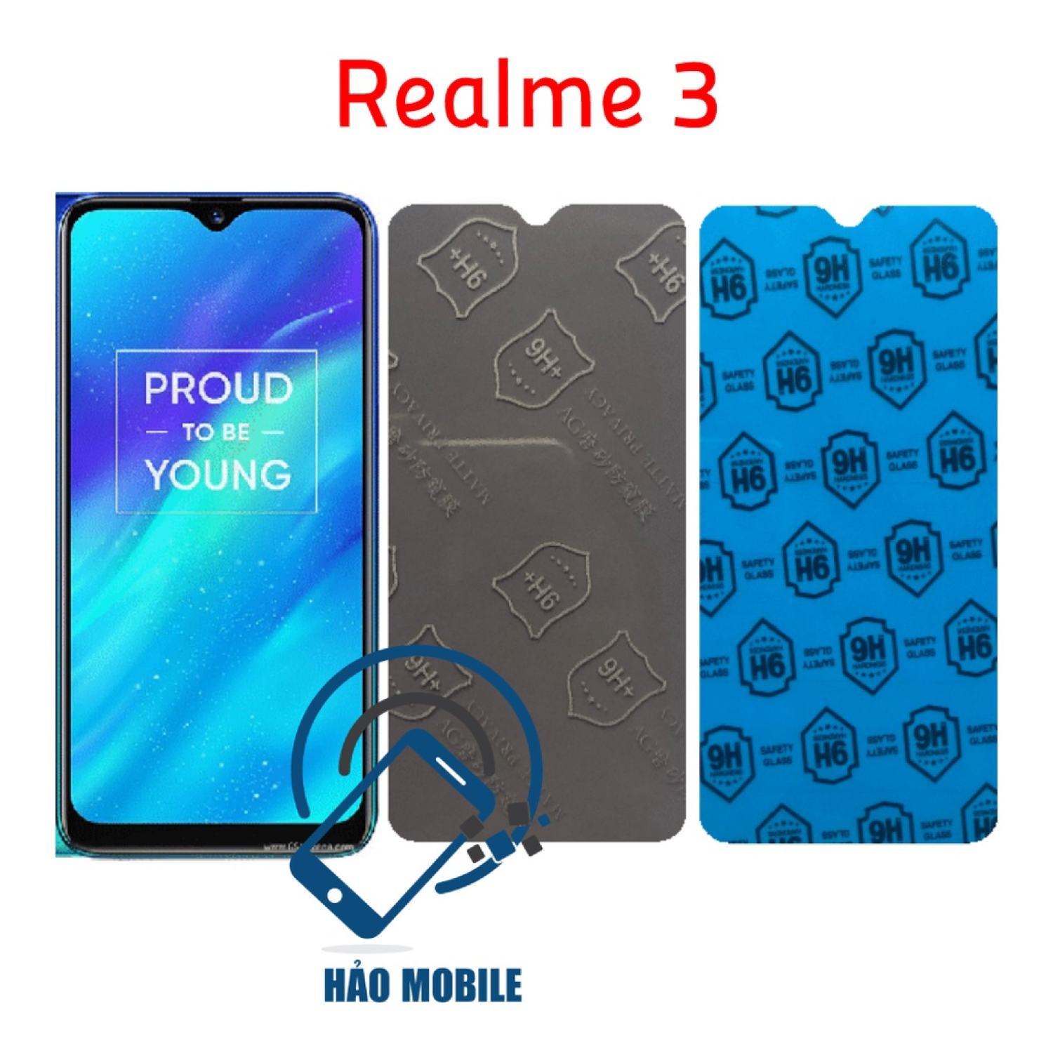 Dán cường lực dẻo nano Realme 3