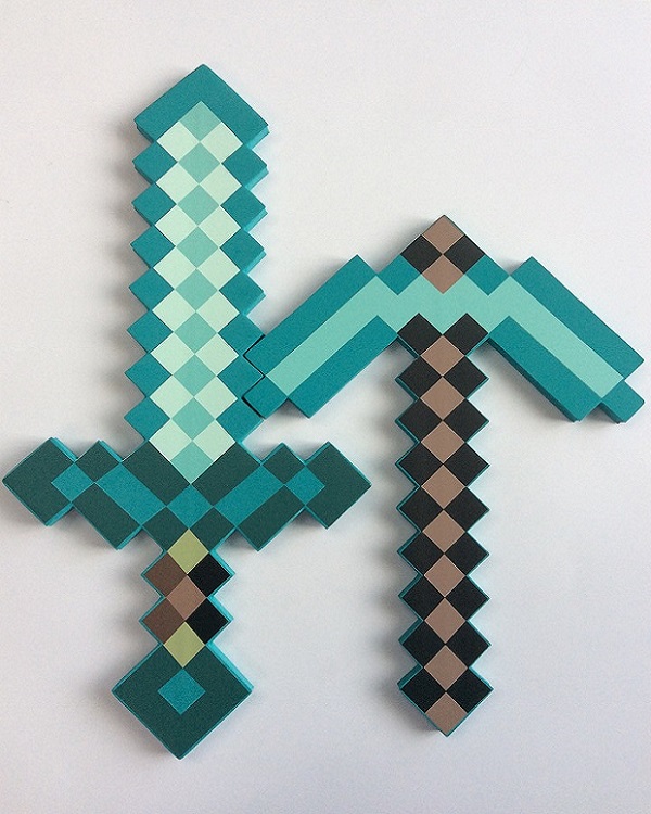 Combo Kiếm Cúp Minecraft