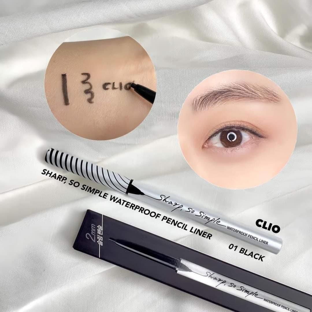Chì kẻ mí Clio Waterproof Sharp Pencil Liner