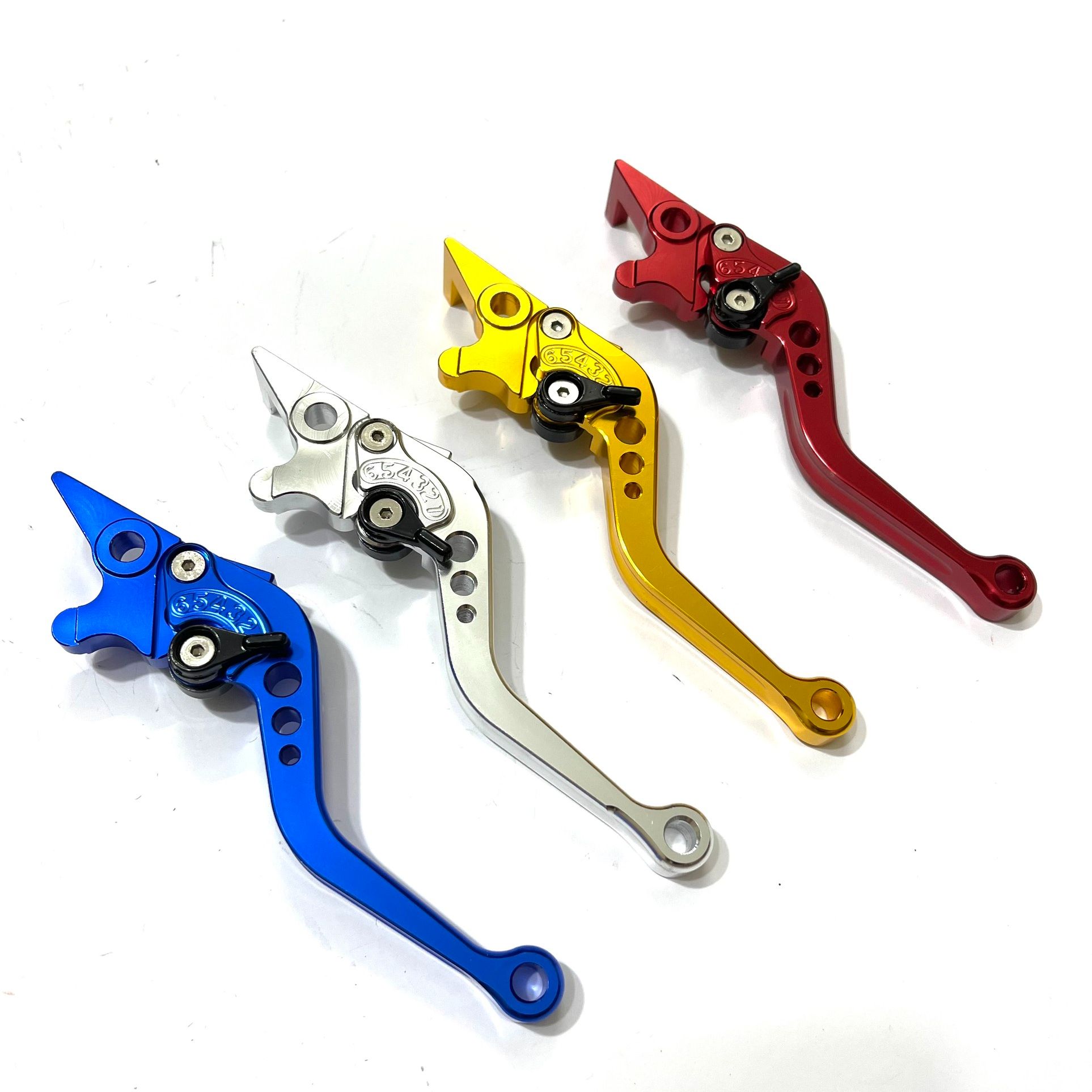 Tay thắng đĩa 6 số cao cấp CNC [ Center Racing ] Đủ Màu