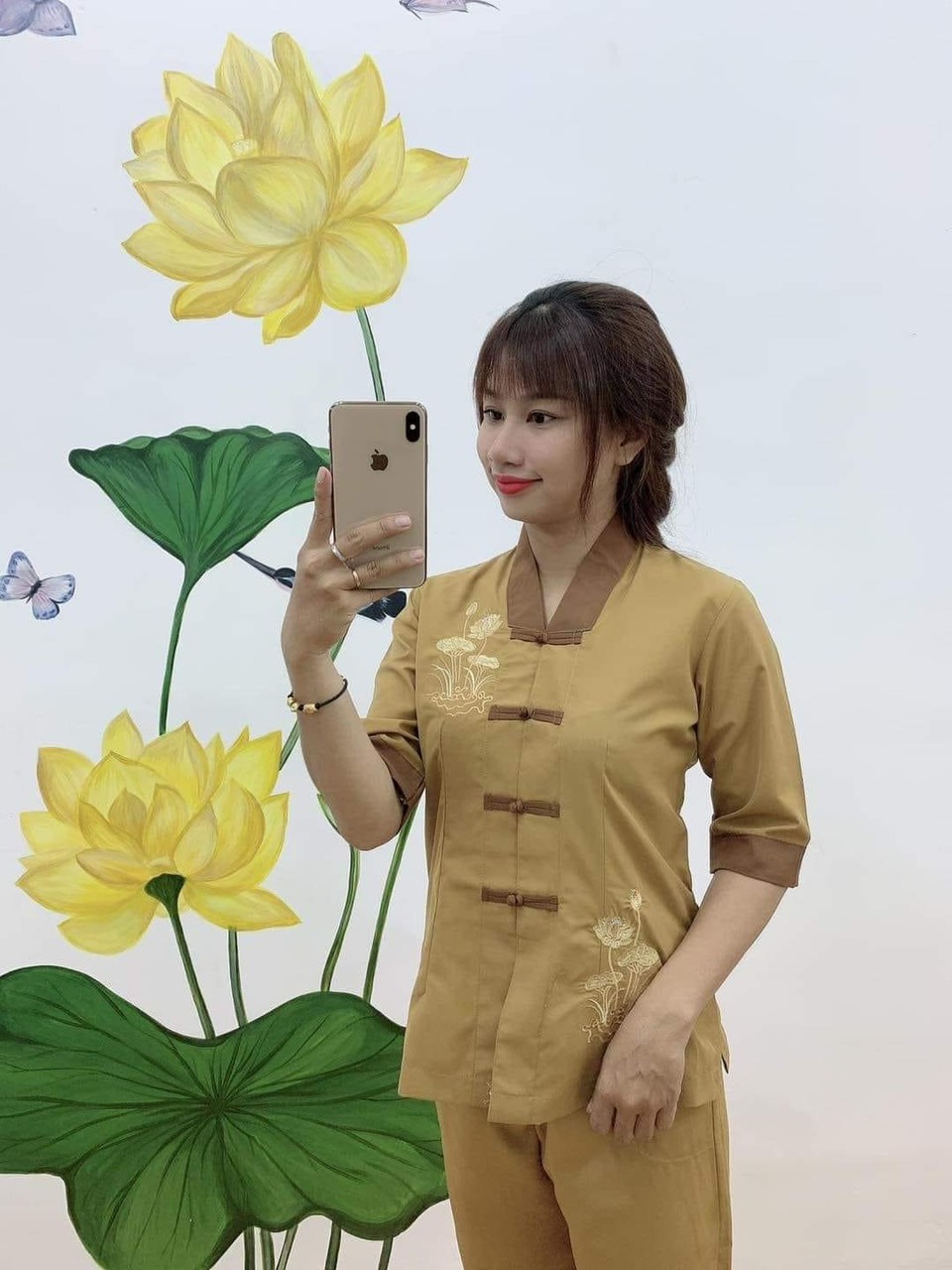 ĐỒ LAM ĐI LỄ CHÙA- LA HÁN PHỐI