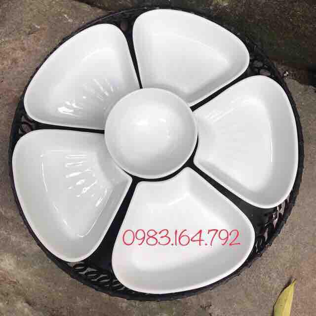 Khay lẩu kem đẹp