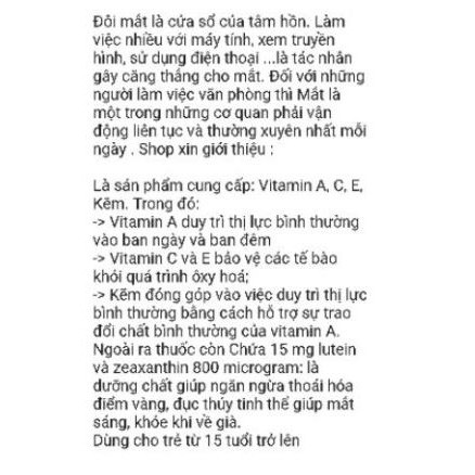 Hàng Đức đủ bill Mắt Augen Vital