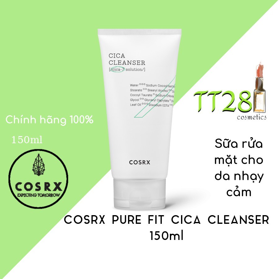Sữa rửa mặt cosrx pure fit cica cleanser 150ml