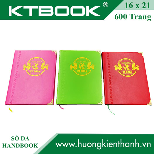 SỔ BÌA DA CAO CẤP HANDBOOK VUÔNG 600 TRANG