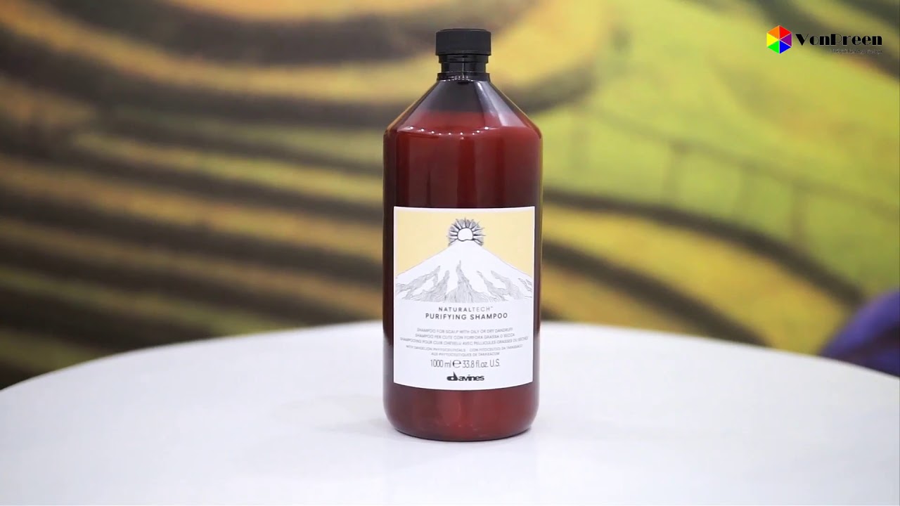 Dầu Gội Tóc Gàu Davines NaturalTech Purifying Shampoo - 1000ml