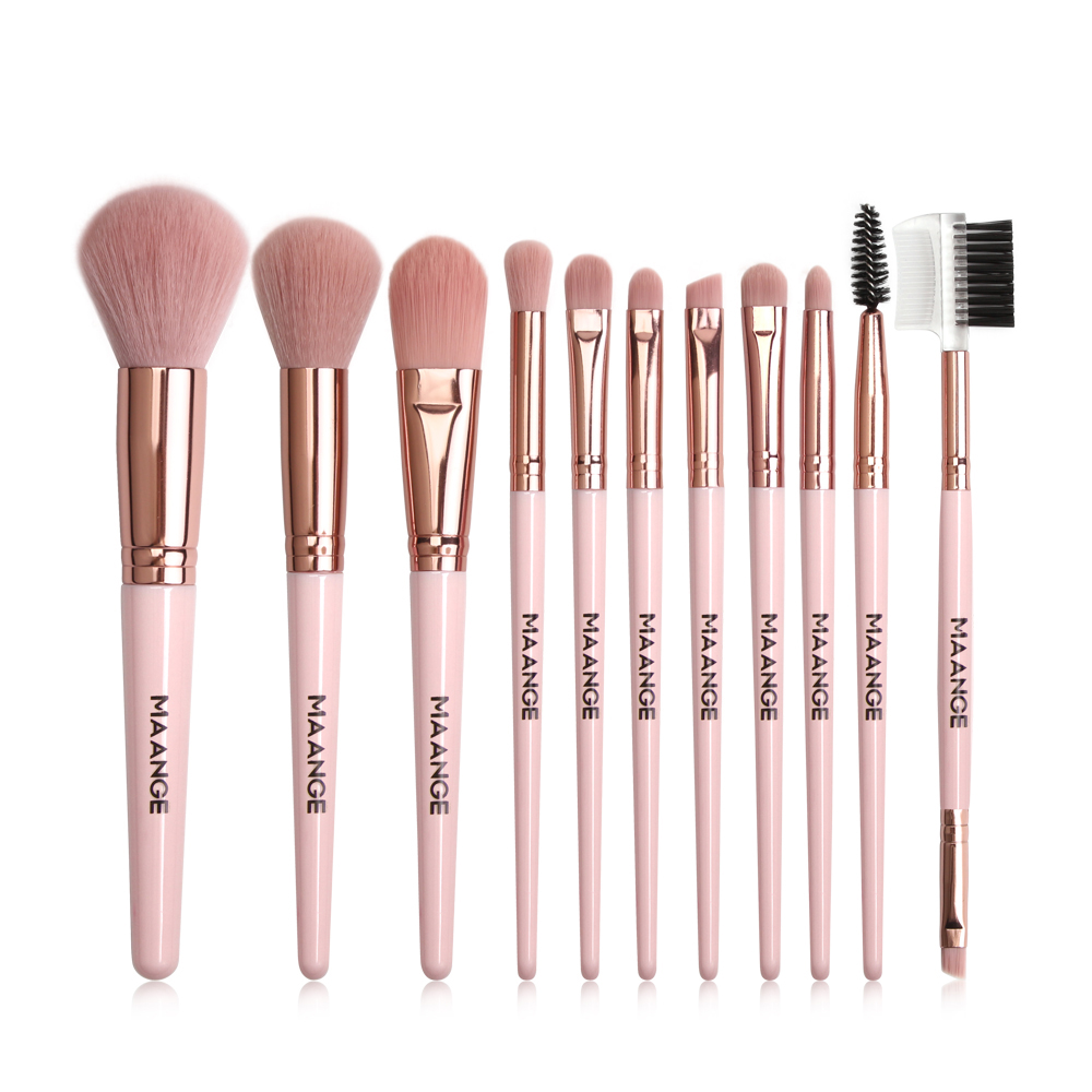 130g professional 11 heads maange makeup brush set