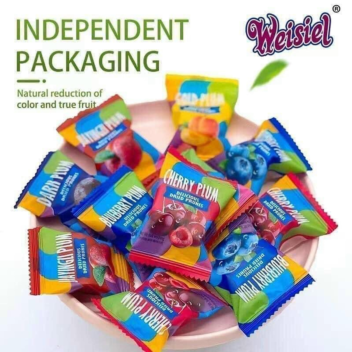 Ô mai mận, ô mai việt quất, ô mai cherry ăn vặt