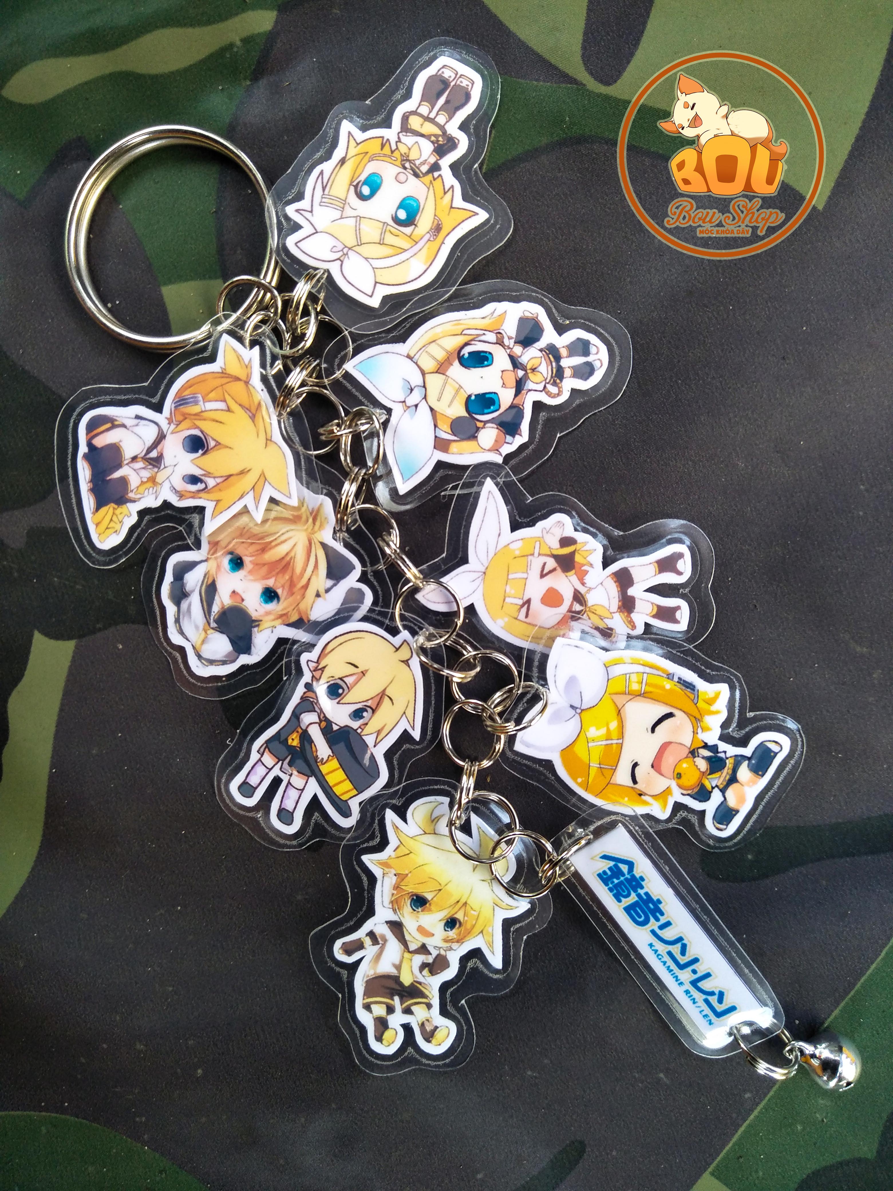 [HCM]Móc khóa dây Vocaloid Rin Len
