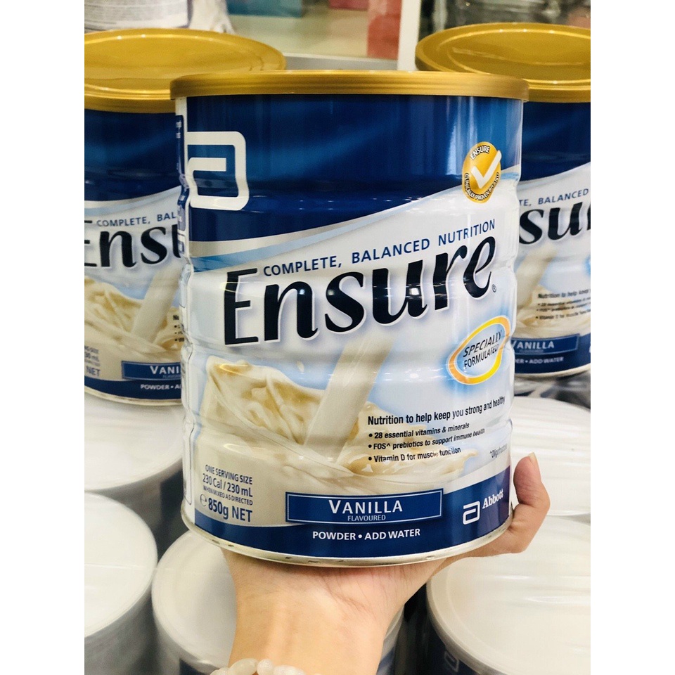 [ 2026] Hộp Sữa Bột Ensure Úc 850g