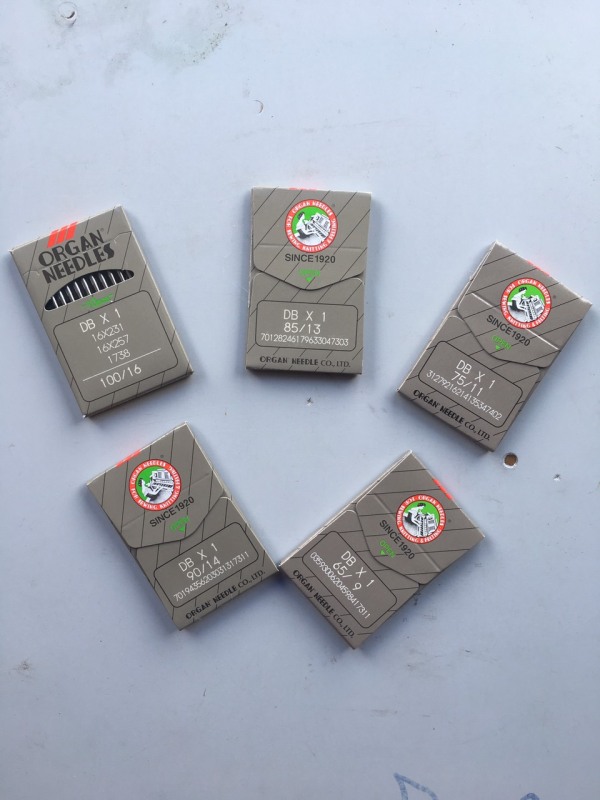 Kim Nhật sử dụng cho máy may công nghiệp 1 kim kim DB vỉ 10 cây