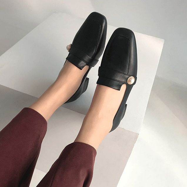 giày sục đính viên ngọc cao cấp SRLC34