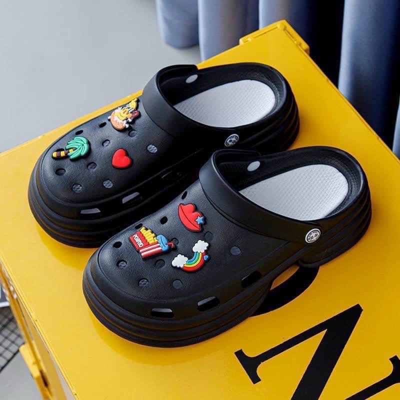 Dép Sục Croc 4cm Nhựa Eva