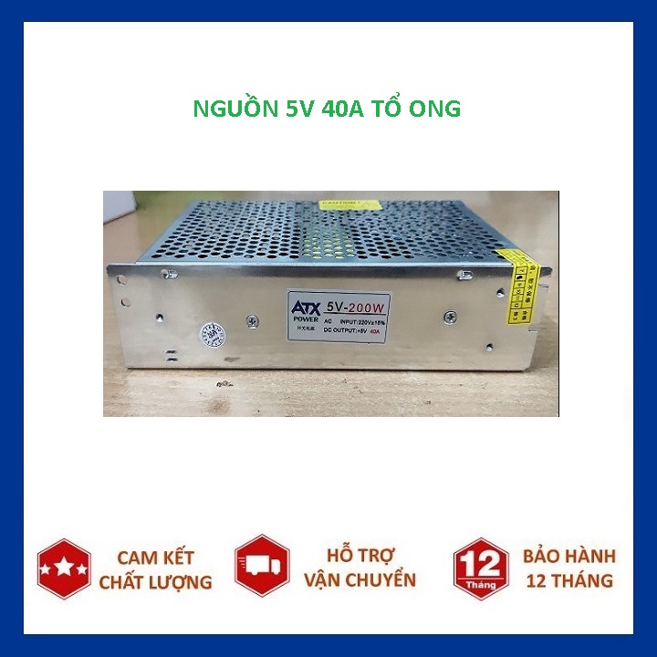 Nguồn 5v 40a tổ ong