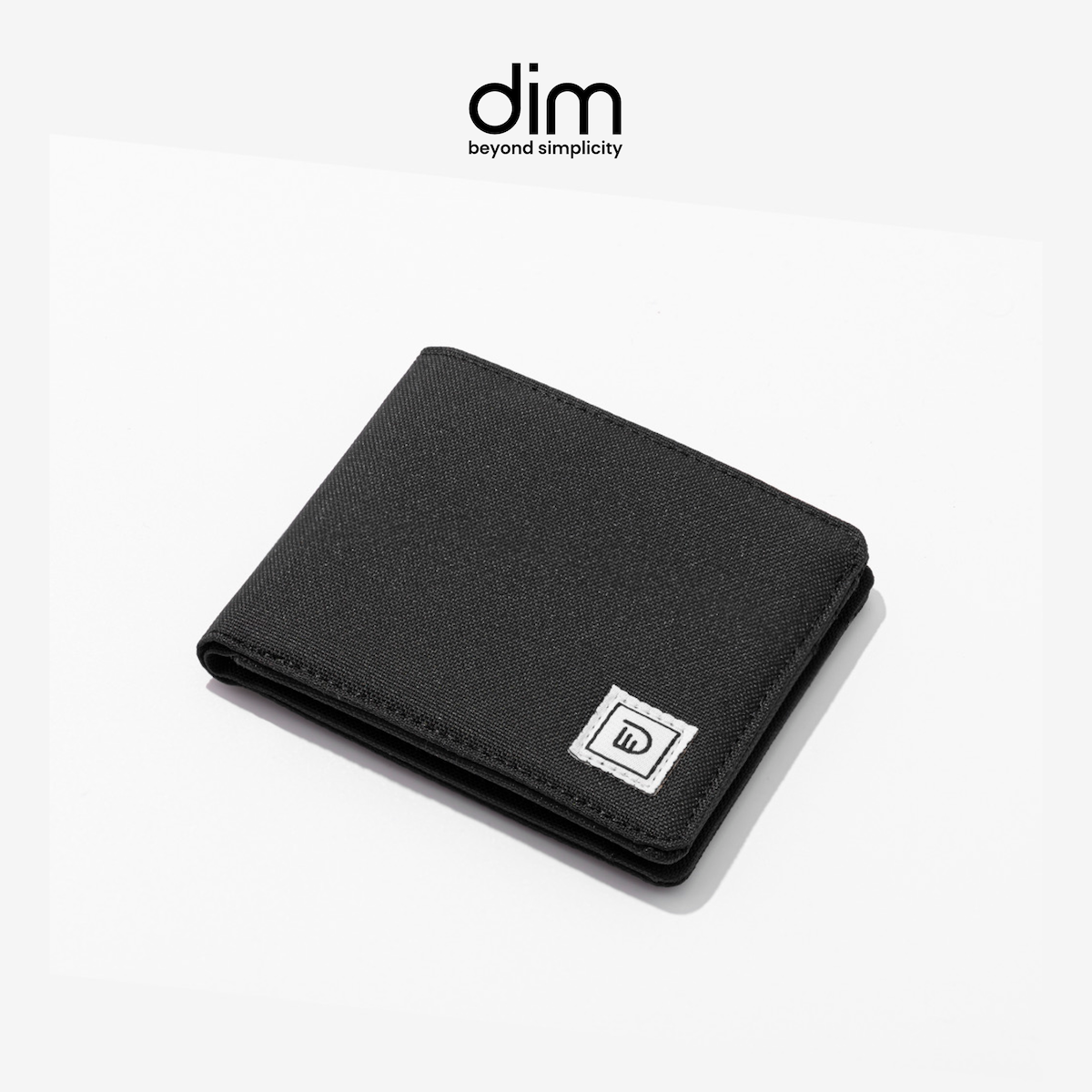 Ví Vải DIM Lined Wallet - Ngang (Thiết Kế Gập Đôi, Ngăn Rút Tiền Nhanh, Đựng 6 - 10 Thẻ, Vừa CMND - GTX) - 3 Màu