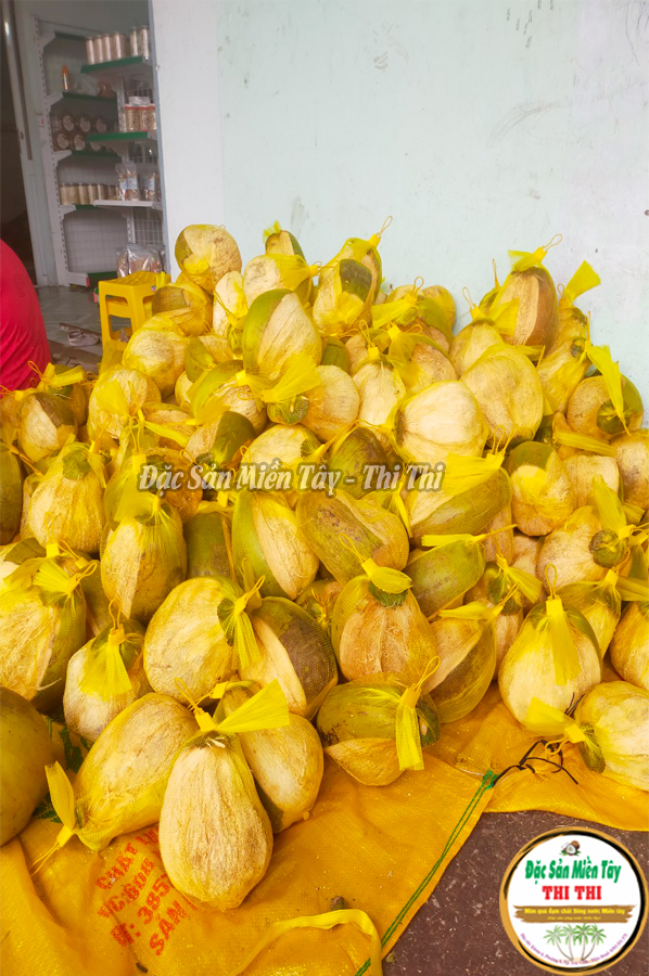 250gr Mứt Dừa Sáp Loại 3
