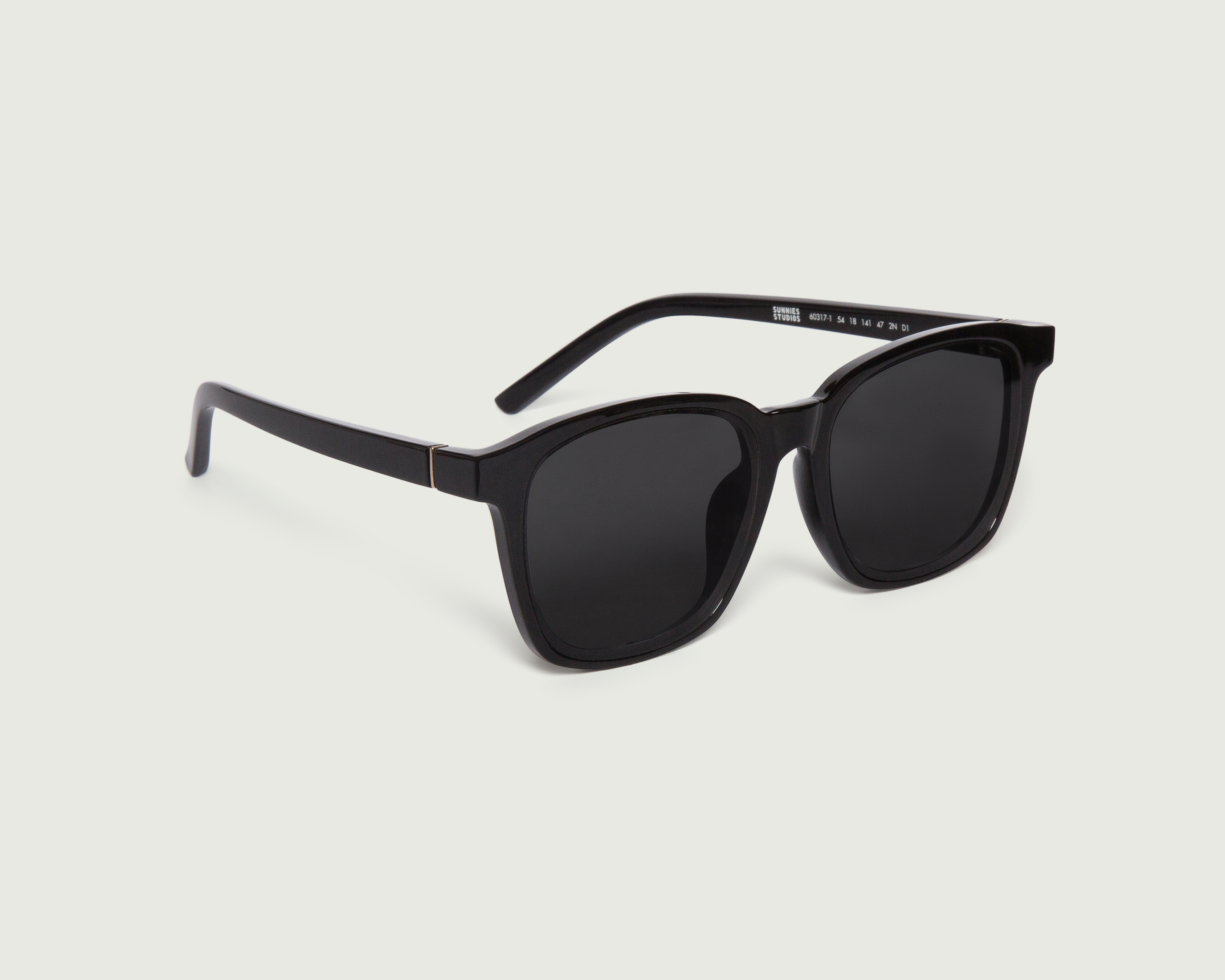Kính mát Sunnies Studios Gọng Vuông Bennett in Ink