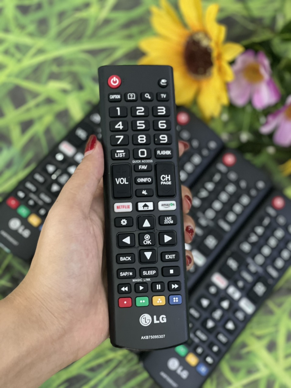 Remote điều khiển tivi lg akb75095307 hàng xịn- bảo hành 06 tháng