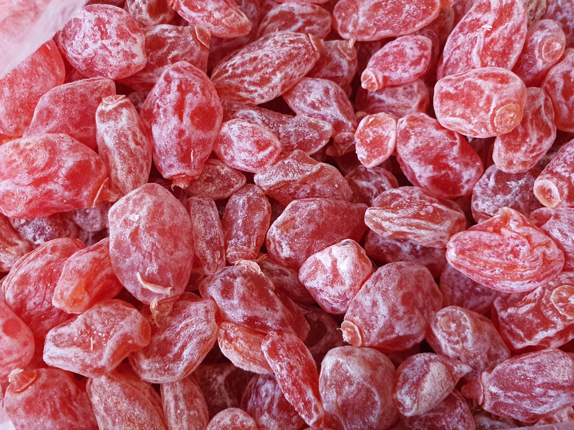 Xí muội hồng núi chua ngọt trái to loại 1, 500gram DATE 2025