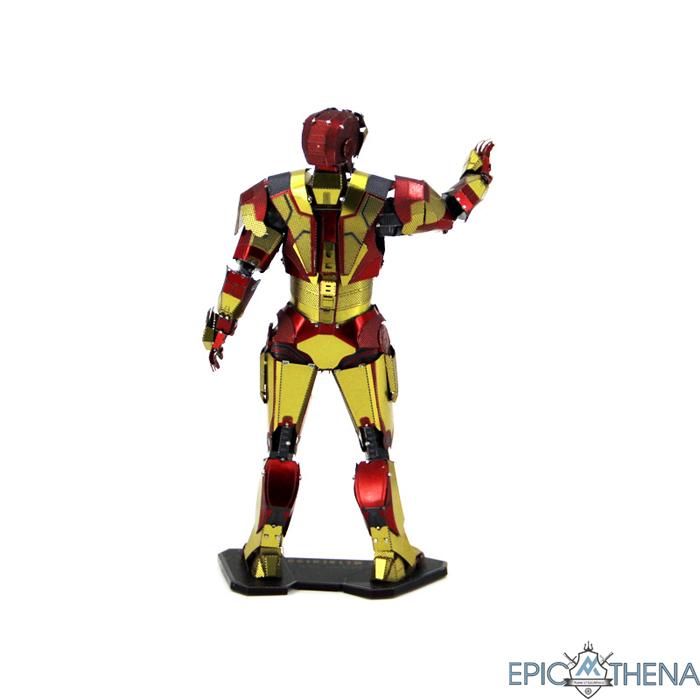 Mô hình Lắp Ráp Kim Loại 3D - IronMan đỏ vàng
