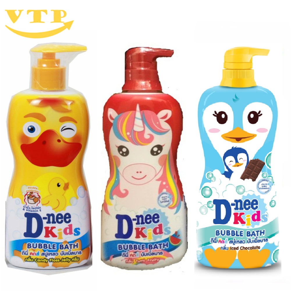 [HCM]Combo 2 Chai Sữa Tắm Gội Dnee Kid Hình Thú 400ml