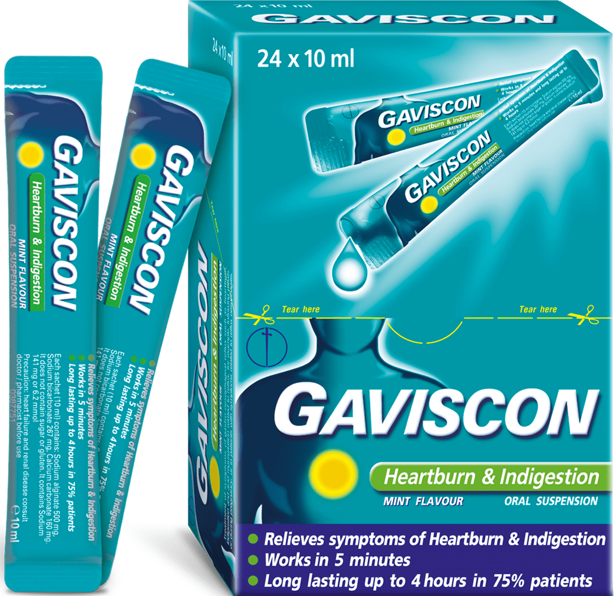 Sữa dạ dày Gaviscon dạ dày chữ Y