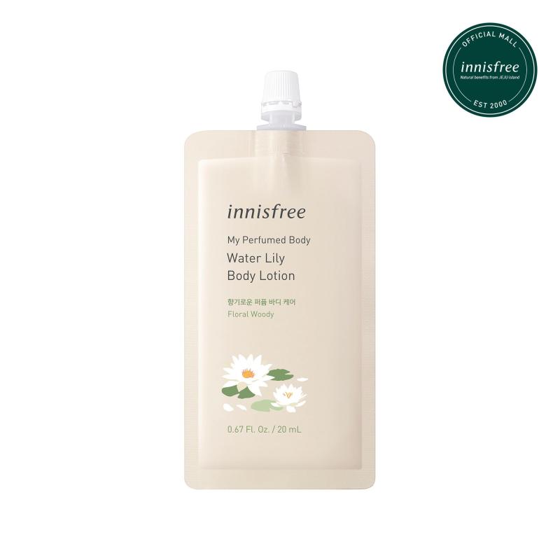 Sữa dưỡng thể hương nước hoa innisfree My Perfumed Body Waterlily Lotion 20ml