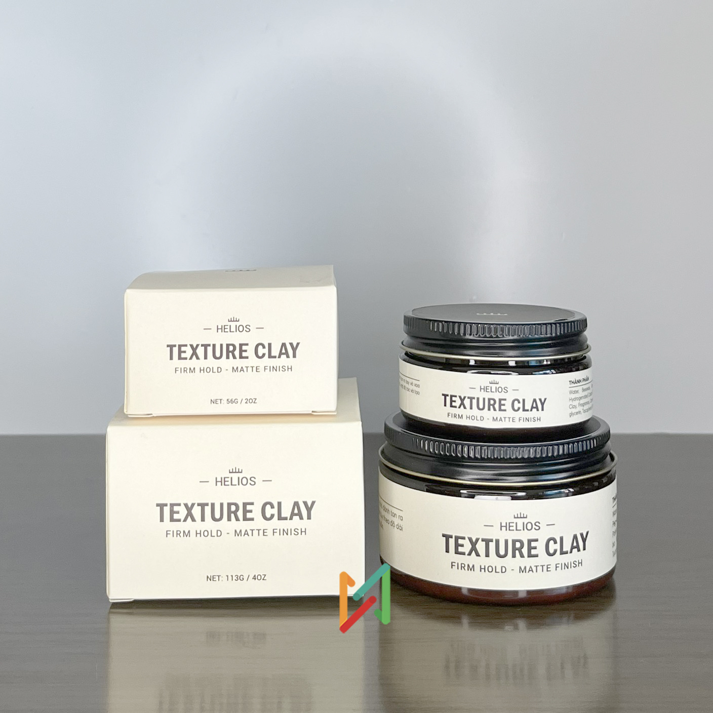 [HCM]Sáp Vuốt Tóc Helios Texture Clay 113g - New 2022