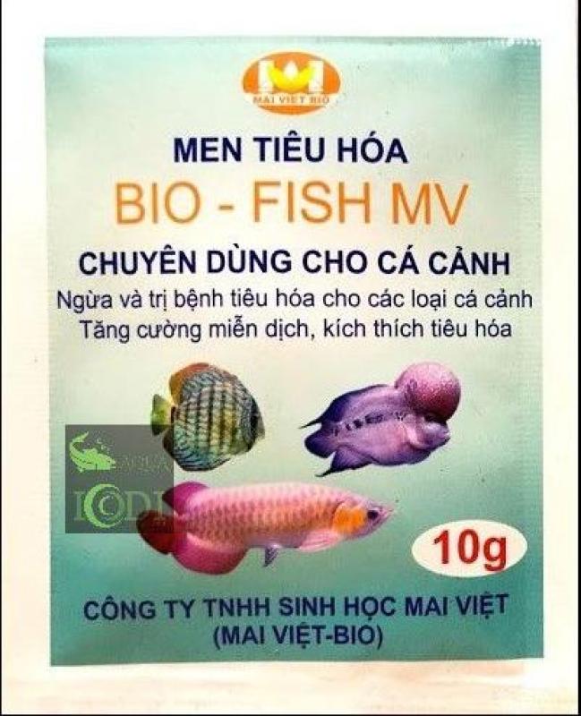 Men Tiêu Hóa Cá Cảnh Mai Việt - Kích Thích Và Điều Tr ị Bệnh Đường Tiêu Hóa, Sình Bụng, Tăng Cường Miễn Dịch 10G